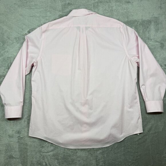 Lauren Ralph Lauren Button Down Shirt Men’s 2XL Pink Stretch Fabric Regular Fit - Picture 2 of 7
